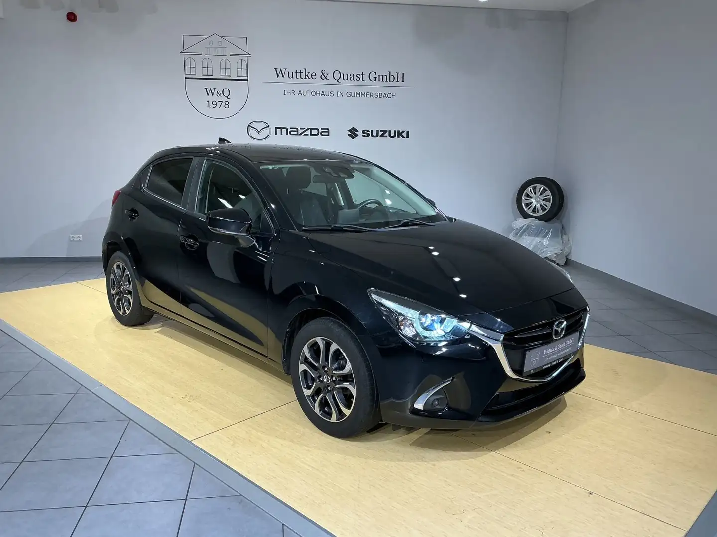 Mazda 2 Sports-Line *116PS*Standheizung*SHZ*LED* Noir - 1