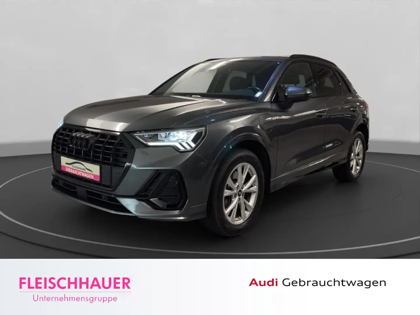 Audi Q3 45 TFSI e S line Navi+LED+Kamera+VC+GRA+App-connec Grau - 1