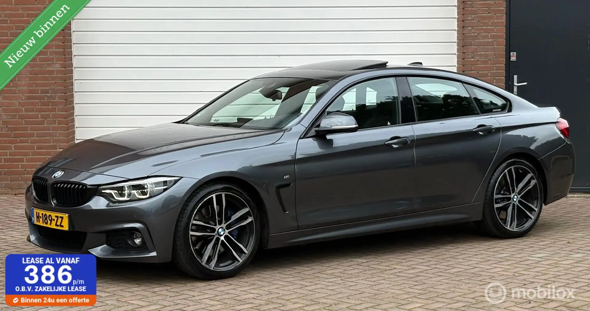 BMW 420 4-serie Gran Coupé 420i High Executive Edition M-S Grijs - 1