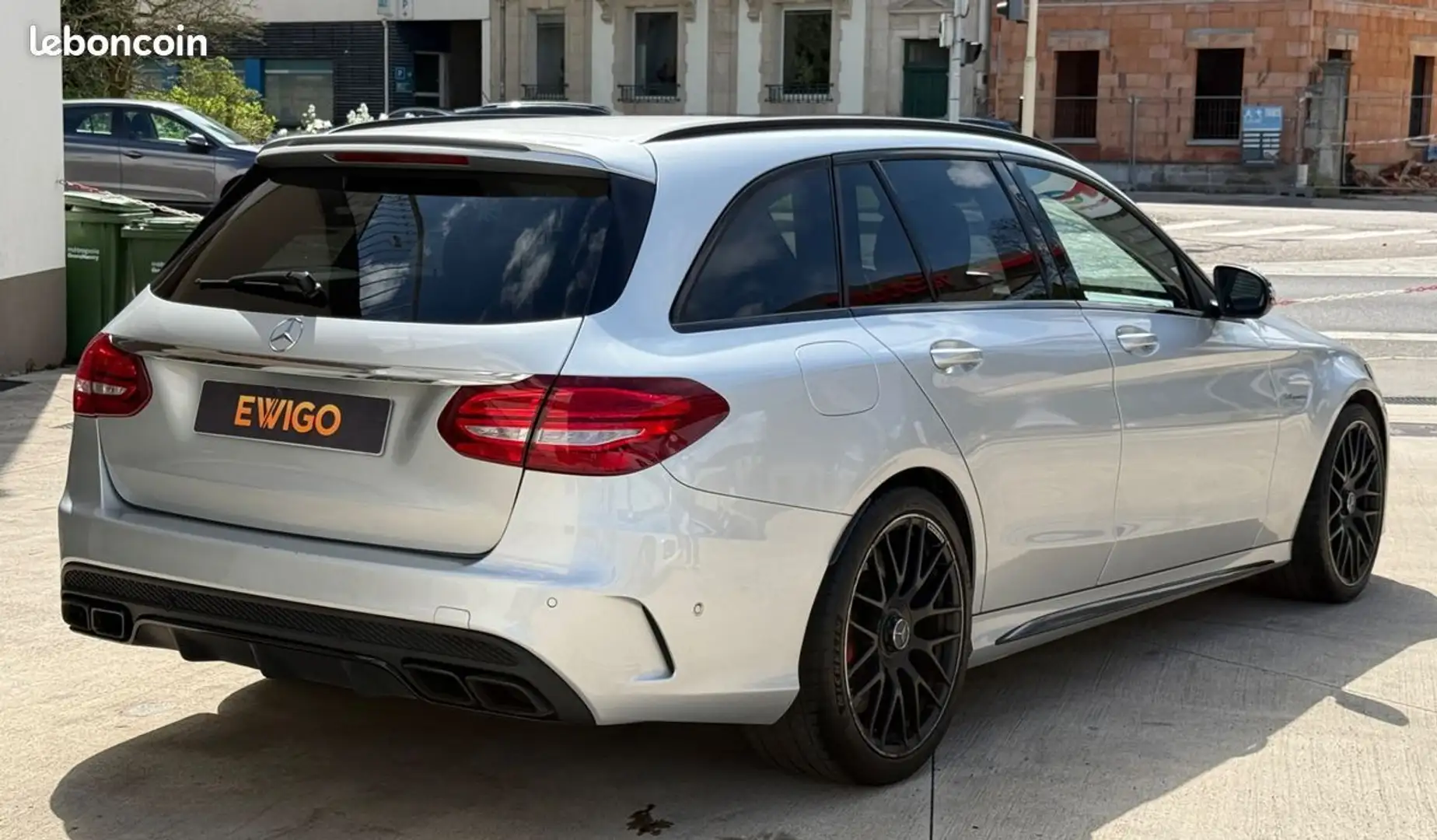 Mercedes-Benz C 63 AMG iv sw 4.0 63 s 510 amg speedshift + camera 360 burmester sieges chauffants iwc Grigio - 2