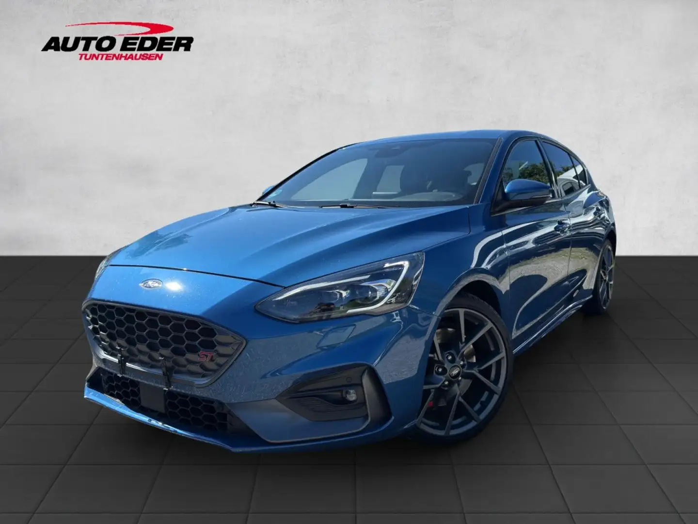 Ford Focus ST Sportpaket Bluetooth Navi LED Klima Blauw - 2