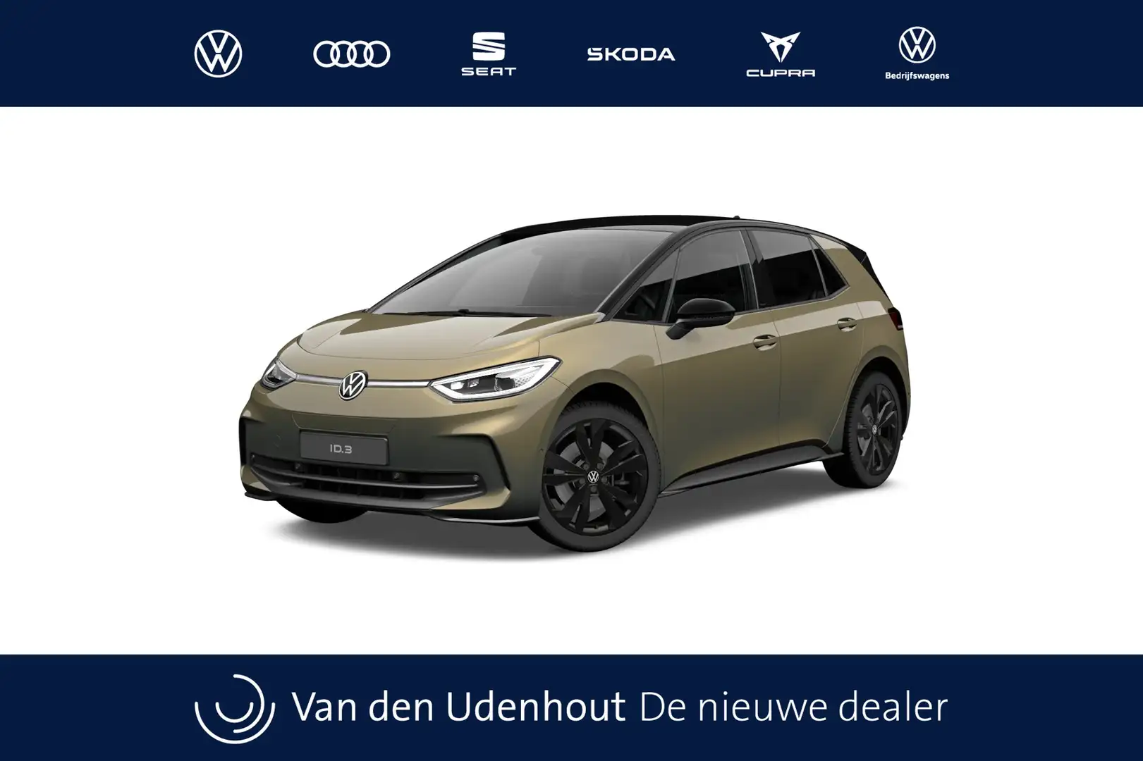 Volkswagen ID.3 59 kWh 204 1AT Pro Limited Edition Automaat Bruin - 1