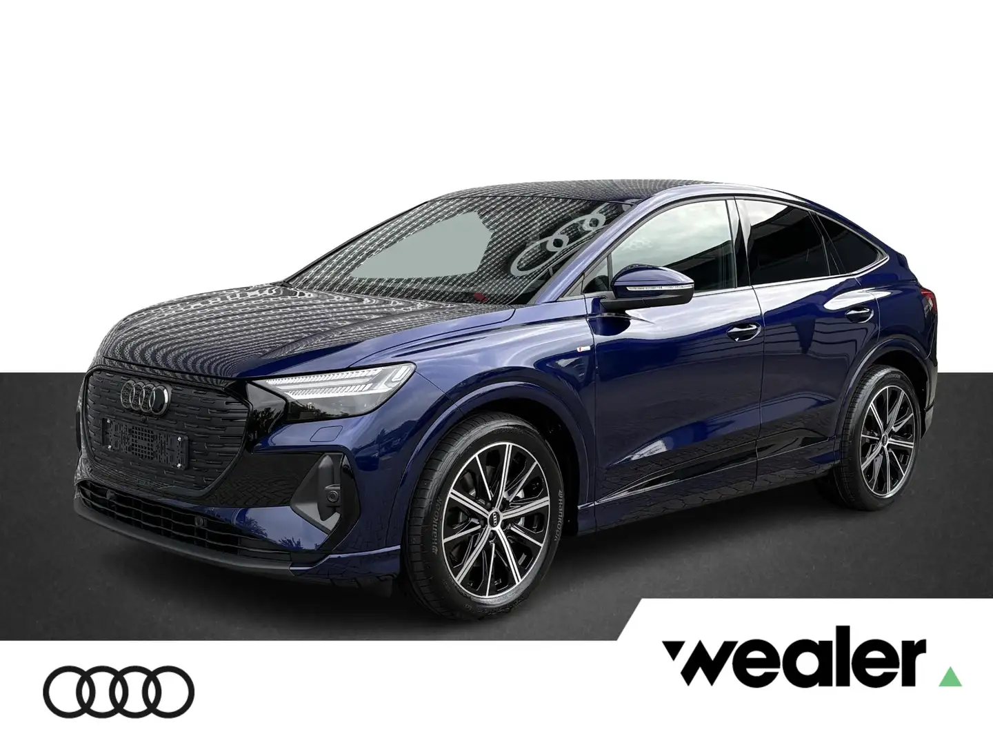 Audi Q4 e-tron Sportback S edition Competition e-tron 45 82 kWh 2 Blauw - 1
