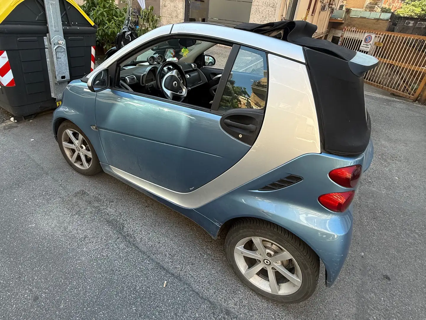 smart forTwo Fortwo II 2007 CabrioCabrio 1.0 Pulse 71cv Blu/Azzurro - 1