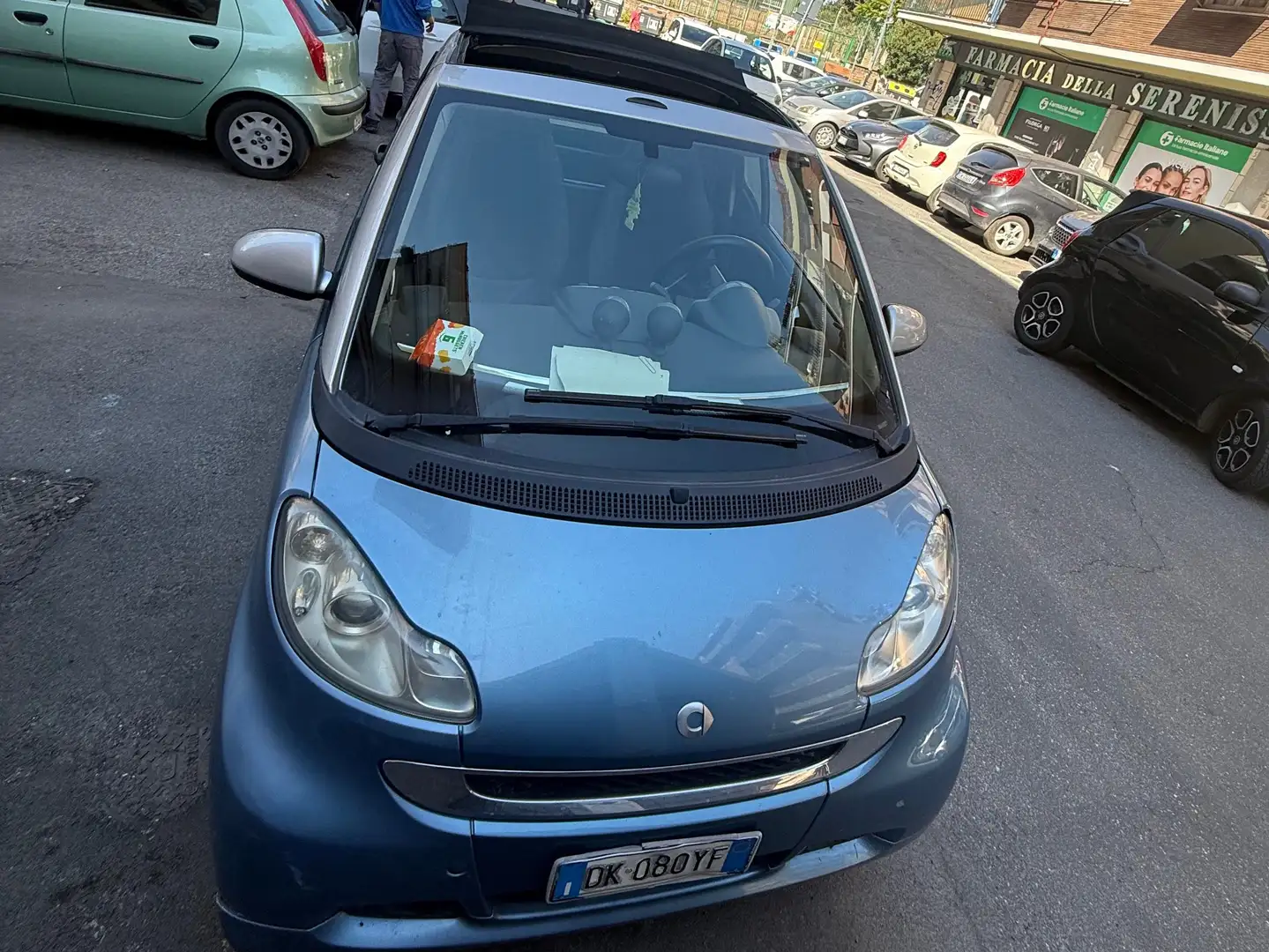 smart forTwo Fortwo II 2007 CabrioCabrio 1.0 Pulse 71cv Blu/Azzurro - 2