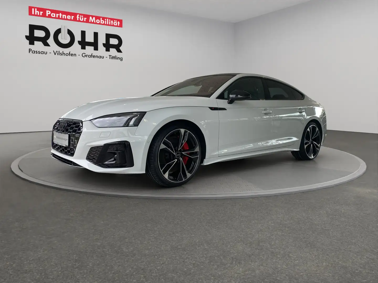 Audi S5 Sportback (NAVI.PDC.Head-Up.AHK.Matrix-LED.SHZ vo+ Blanc - 1