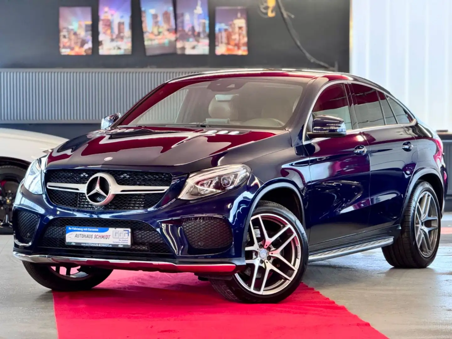 Mercedes-Benz GLE 350 d Coupe AMG Paket Airmatic Kamera 21 Zoll Bleu - 1
