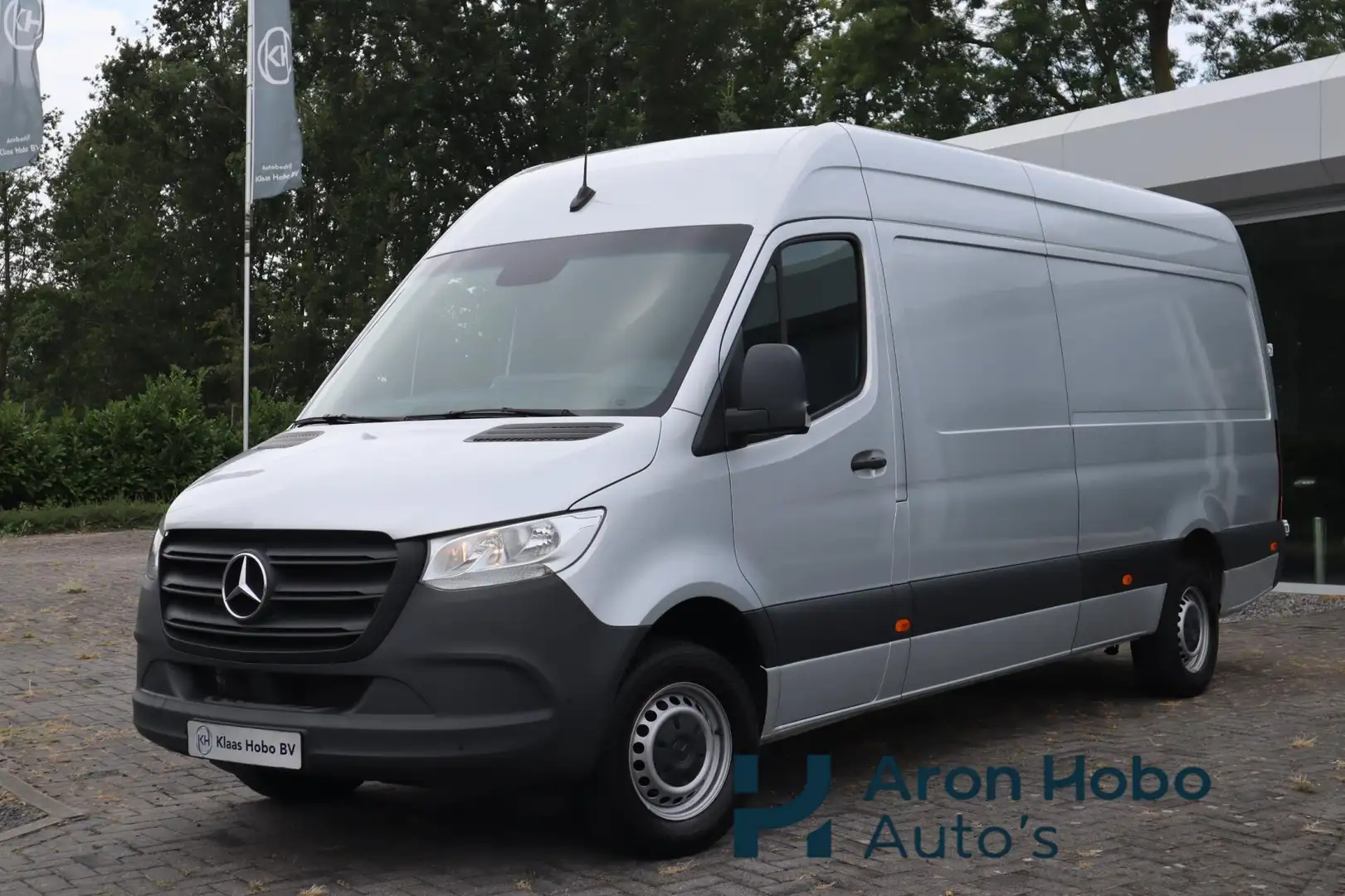 Mercedes-Benz Sprinter 317 CDI L3/H2 Airco, Navigatie, Camera Zilver - 1