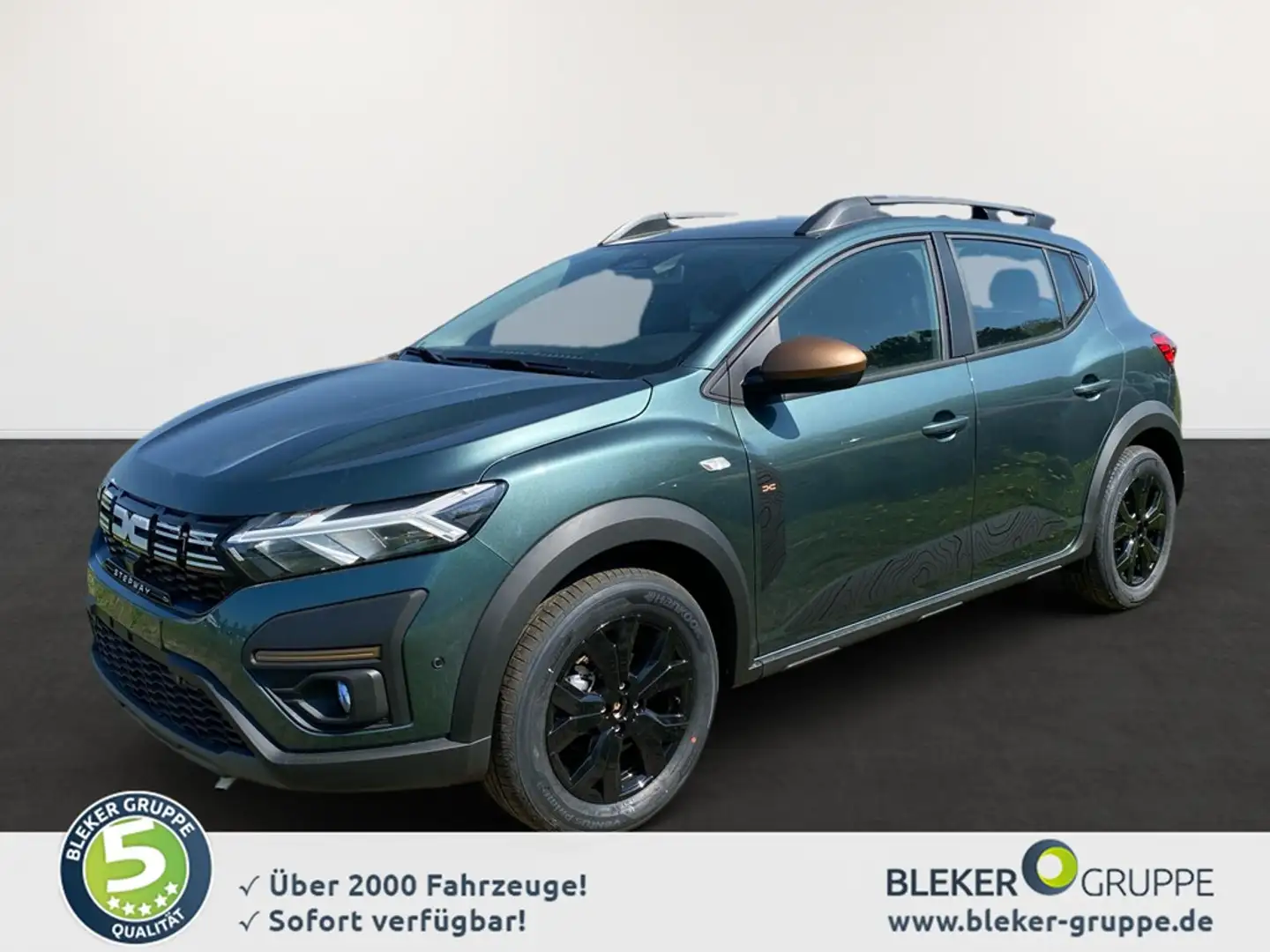 Dacia Sandero Extreme+ Eco-G 100 Groen - 1