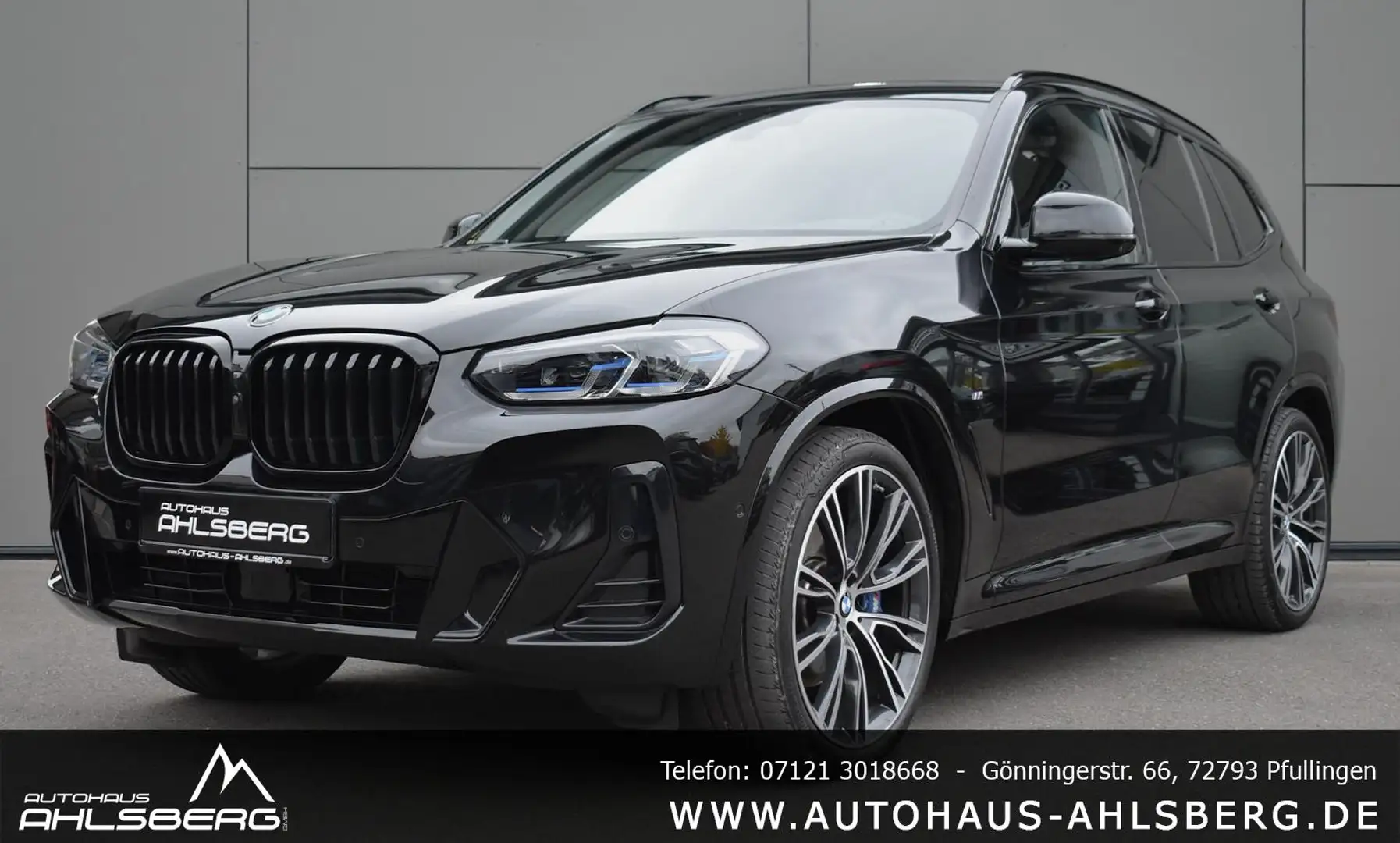 BMW X3 XD 30d M SPORT/SHADOW/ LASER/PANO/360°/STAND/H-K Schwarz - 1