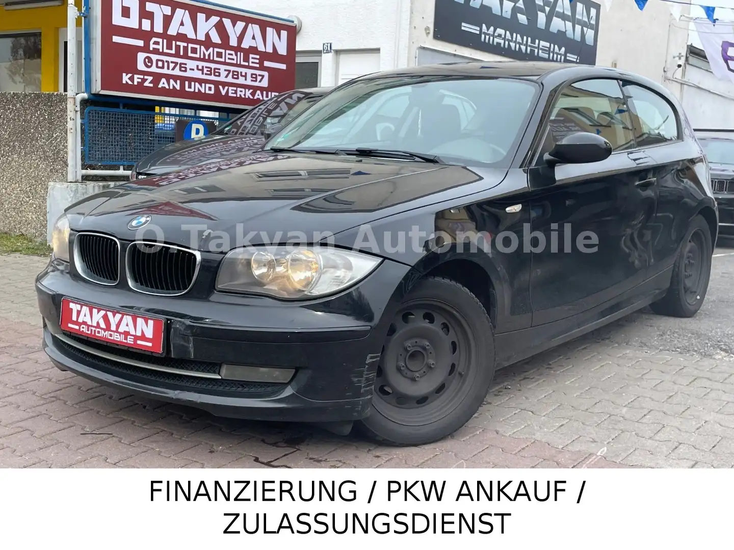 BMW 118 Baureihe 1 Lim. 118d Zwart - 1