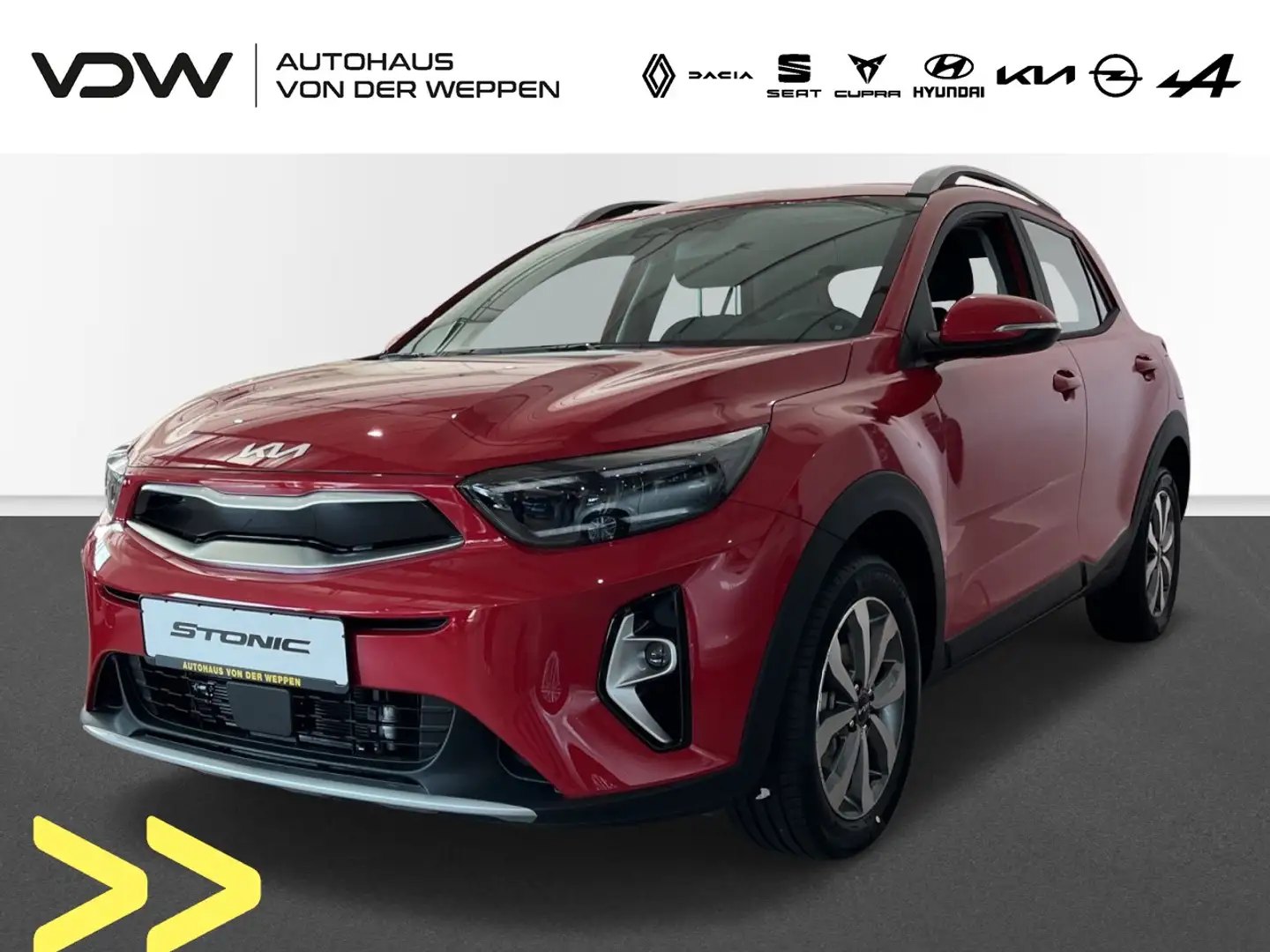 Kia Stonic Vision 1.0T 100 Vision LED Klima Navi Rot - 1