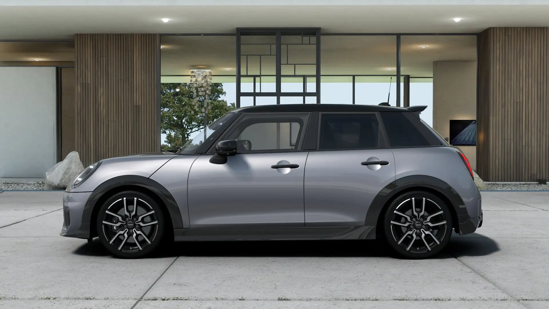 MINI Cooper S 5-Deurs 2.0 | John Cooper Works | Pakket XL | Elek Gris - 2