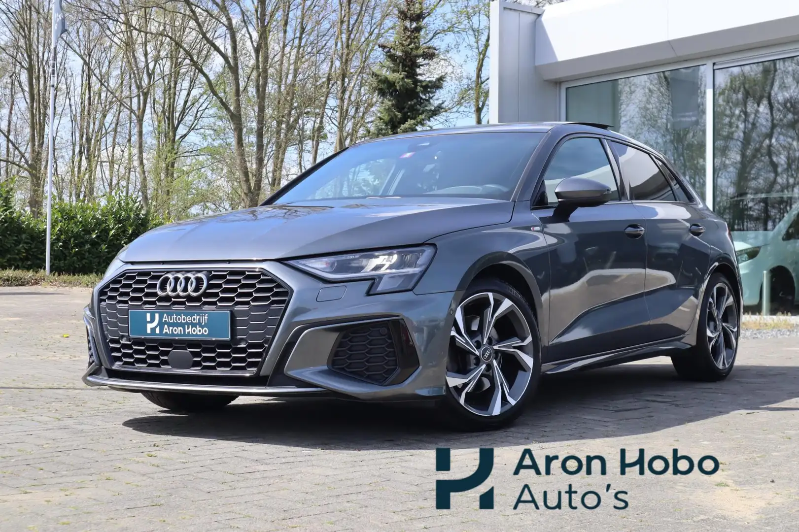 Audi A3 Sportback 35 TFSI S-Line Pano, Vitrual Cockpit, LE Grijs - 1