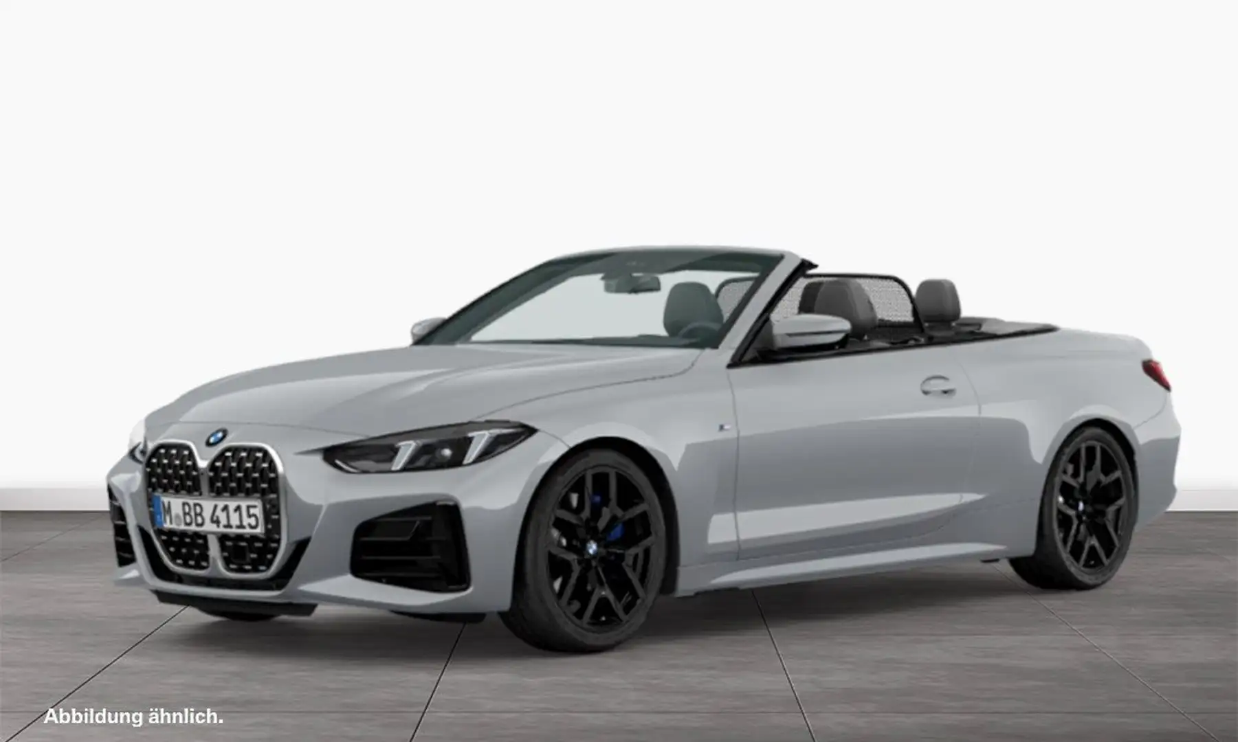 BMW 420 i Cabrio M Paket Anhängerk. Driving+Parkingassist. Grau - 2