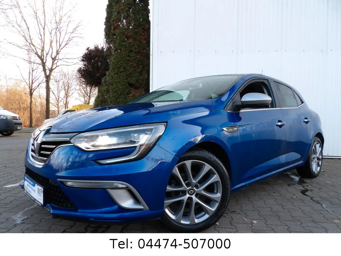Renault Megane GT-Line "Cup-Sitze" Arkamys DAB Sizhg Blau - 1