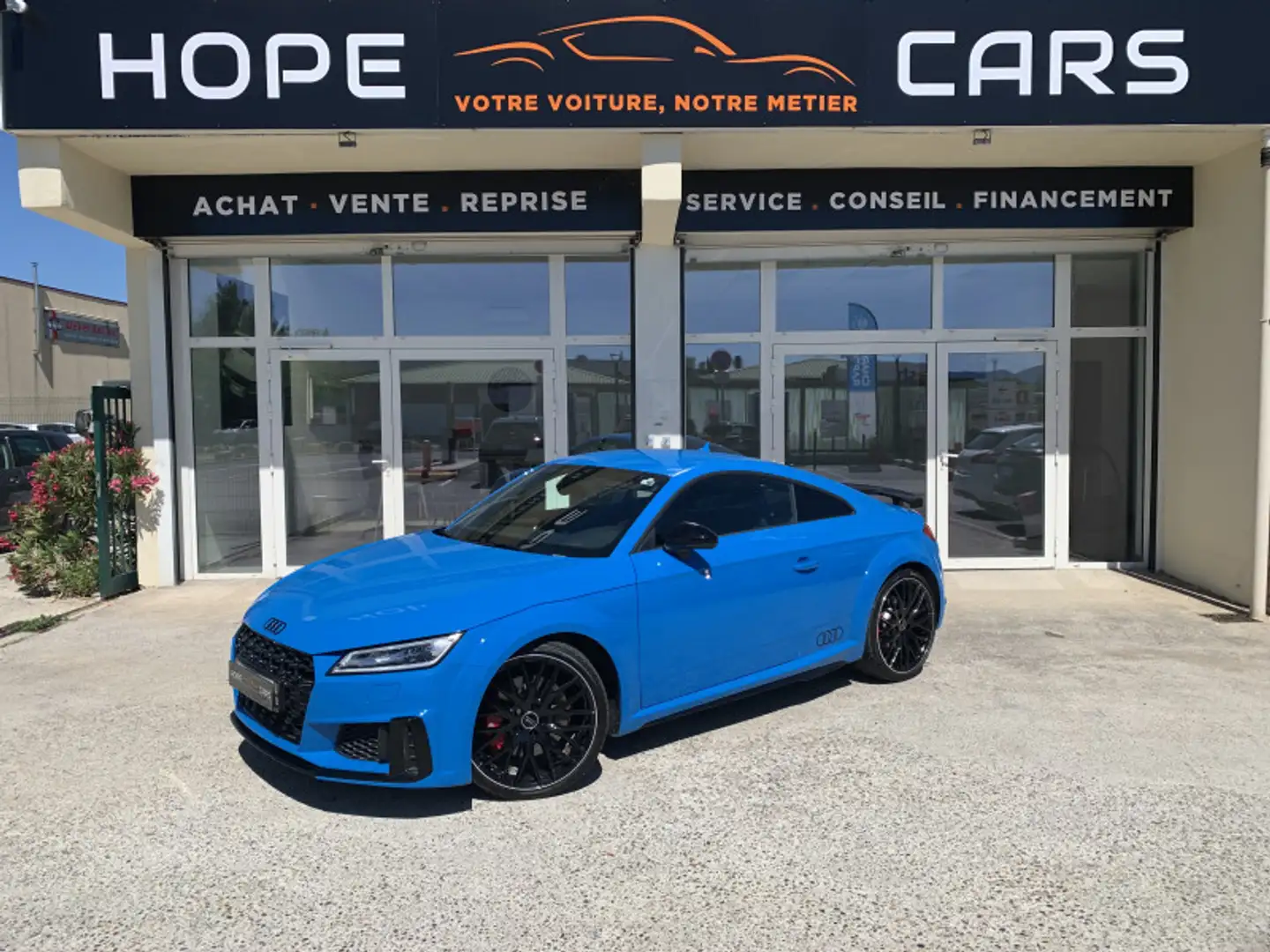 Audi TT 45 TFSI 245CH COMPETITION PLUS STRONIC 7 Bleu - 1