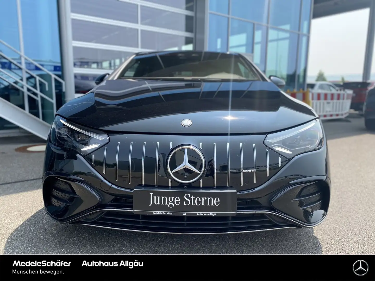 Mercedes-Benz EQE 53 EQE 53 AMG 4M+ Night V-max Dyn+ MASSAGE HuD AHK Schwarz - 2