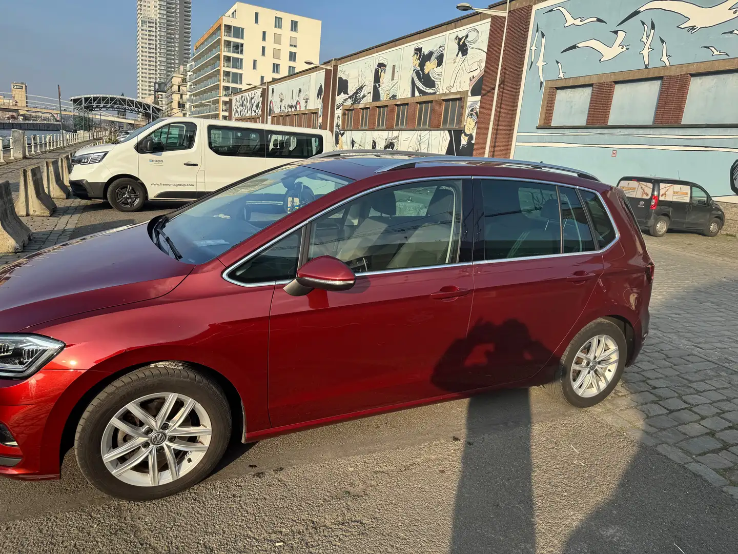 Volkswagen Golf Sportsvan Golf Sportsvan 1.5 TSI ACT OPF DSG Comfortline Rouge - 2