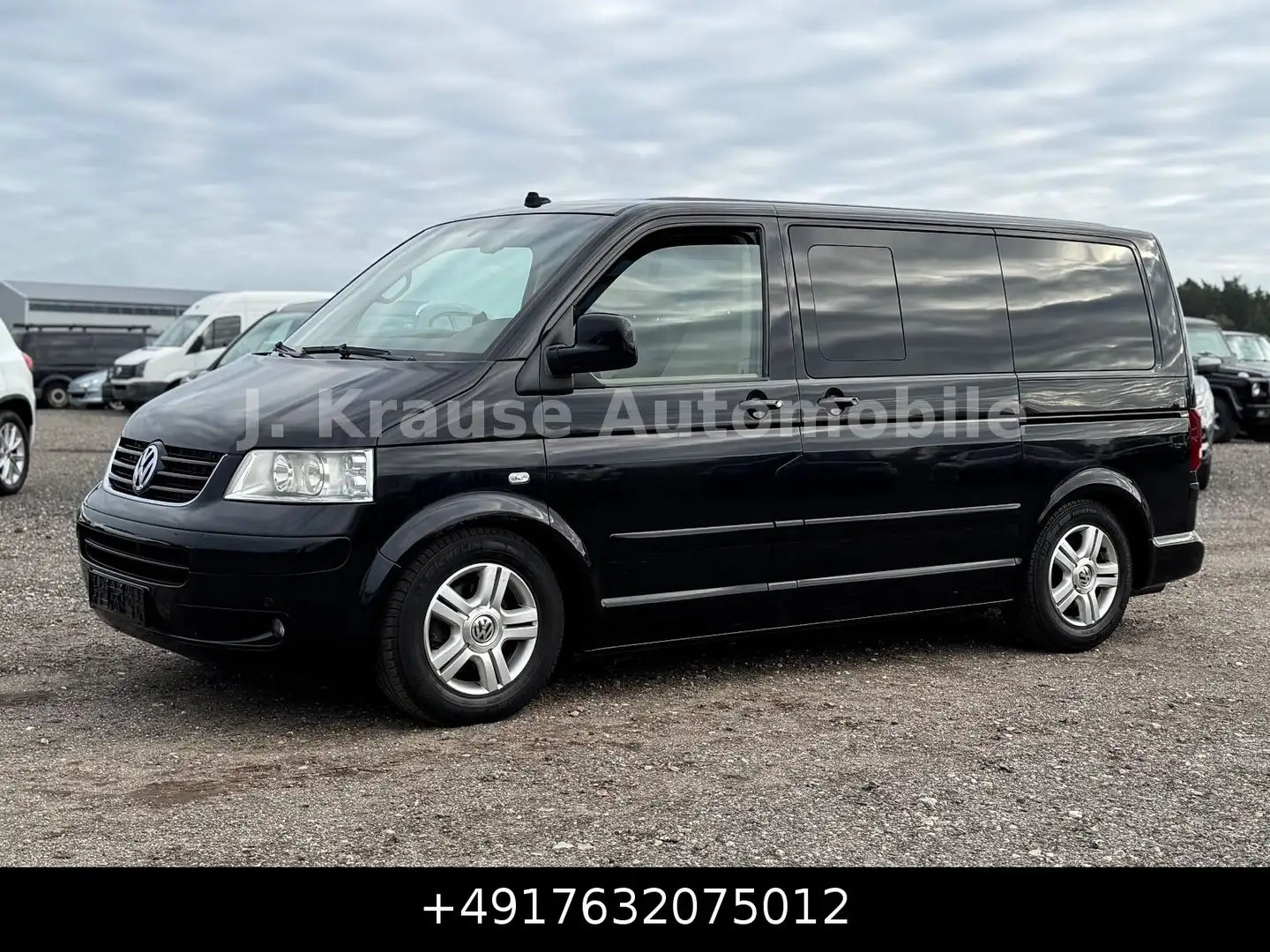 Volkswagen T5 Multivan Highline 2.5 TDI Aut. 7Sitz Voll Led Schwarz - 2