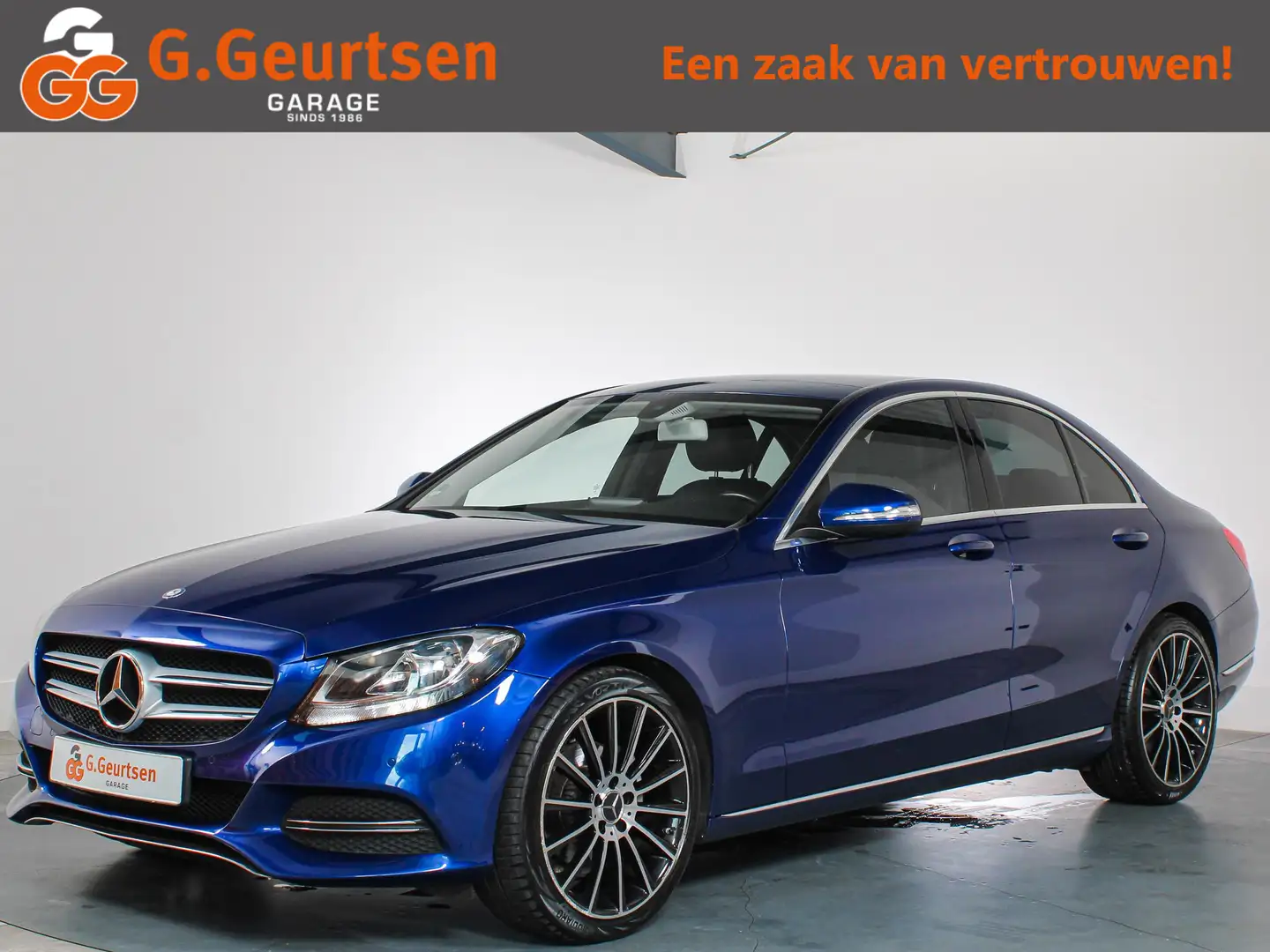 Mercedes-Benz C 180 Ambition Navigatie, Cruise Control, Bluetooth Blauw - 1