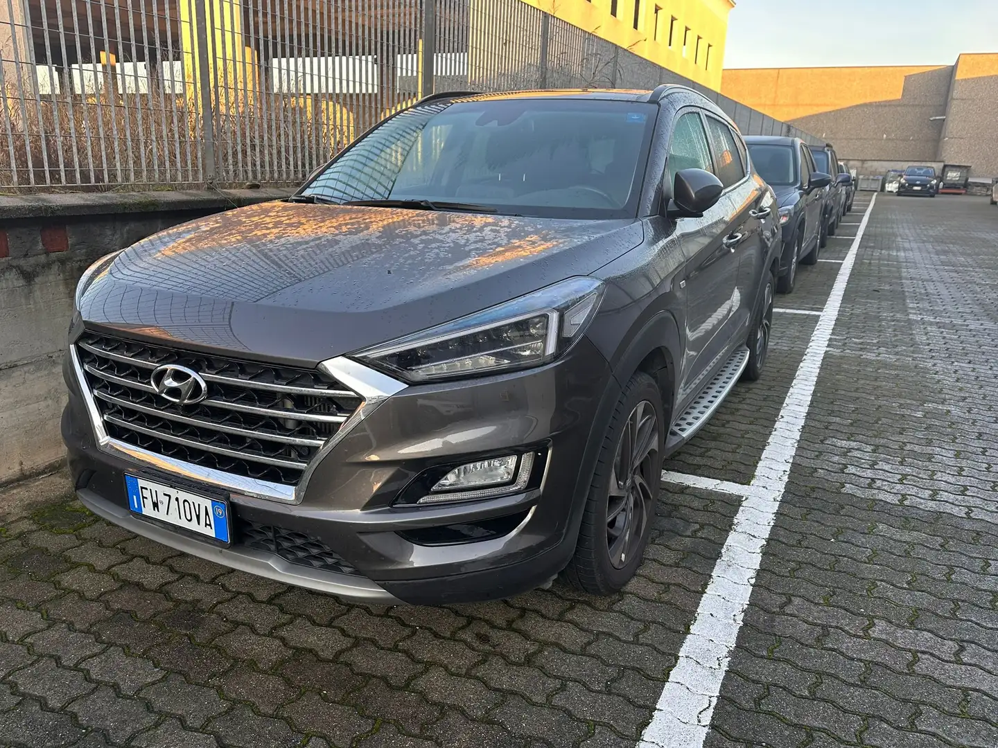 Hyundai TUCSON 1.6 crdi 48V 136cv dct my20 Grigio - 1