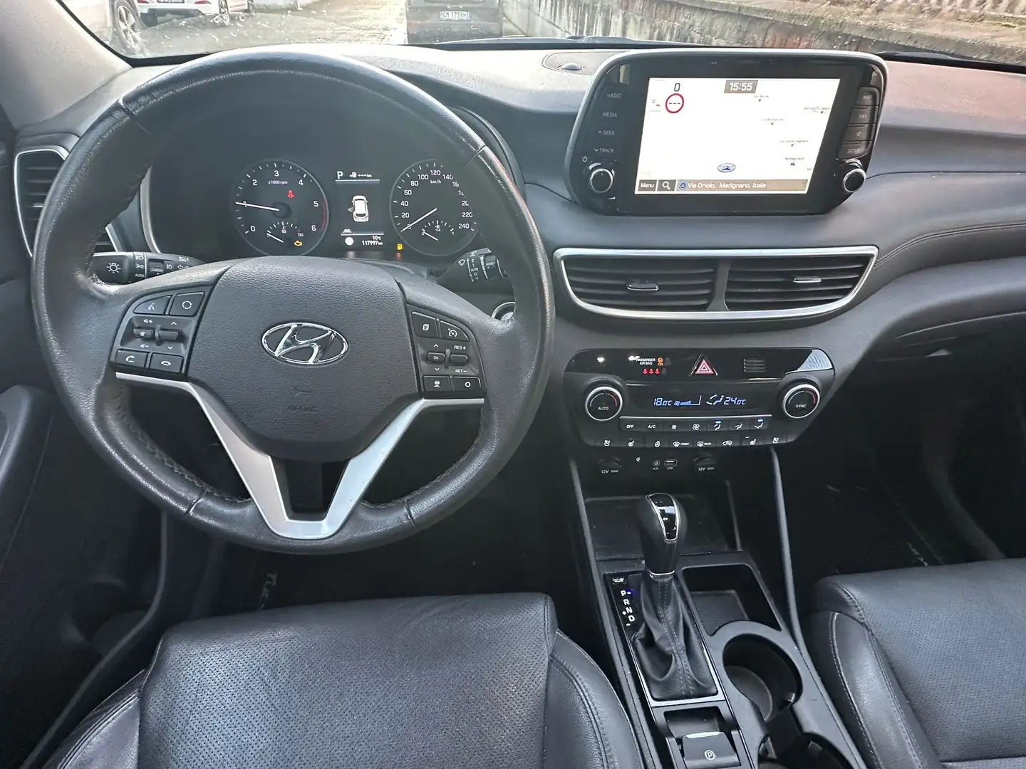 Hyundai TUCSON 1.6 crdi 48V 136cv dct my20 Grigio - 2