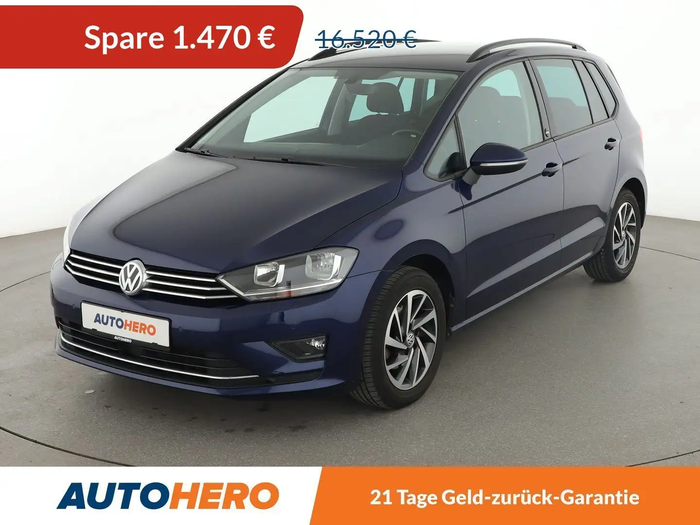 Volkswagen Golf Sportsvan 1.4 TSI Sound BM*NAVI*ACC*PDC Blue - 1