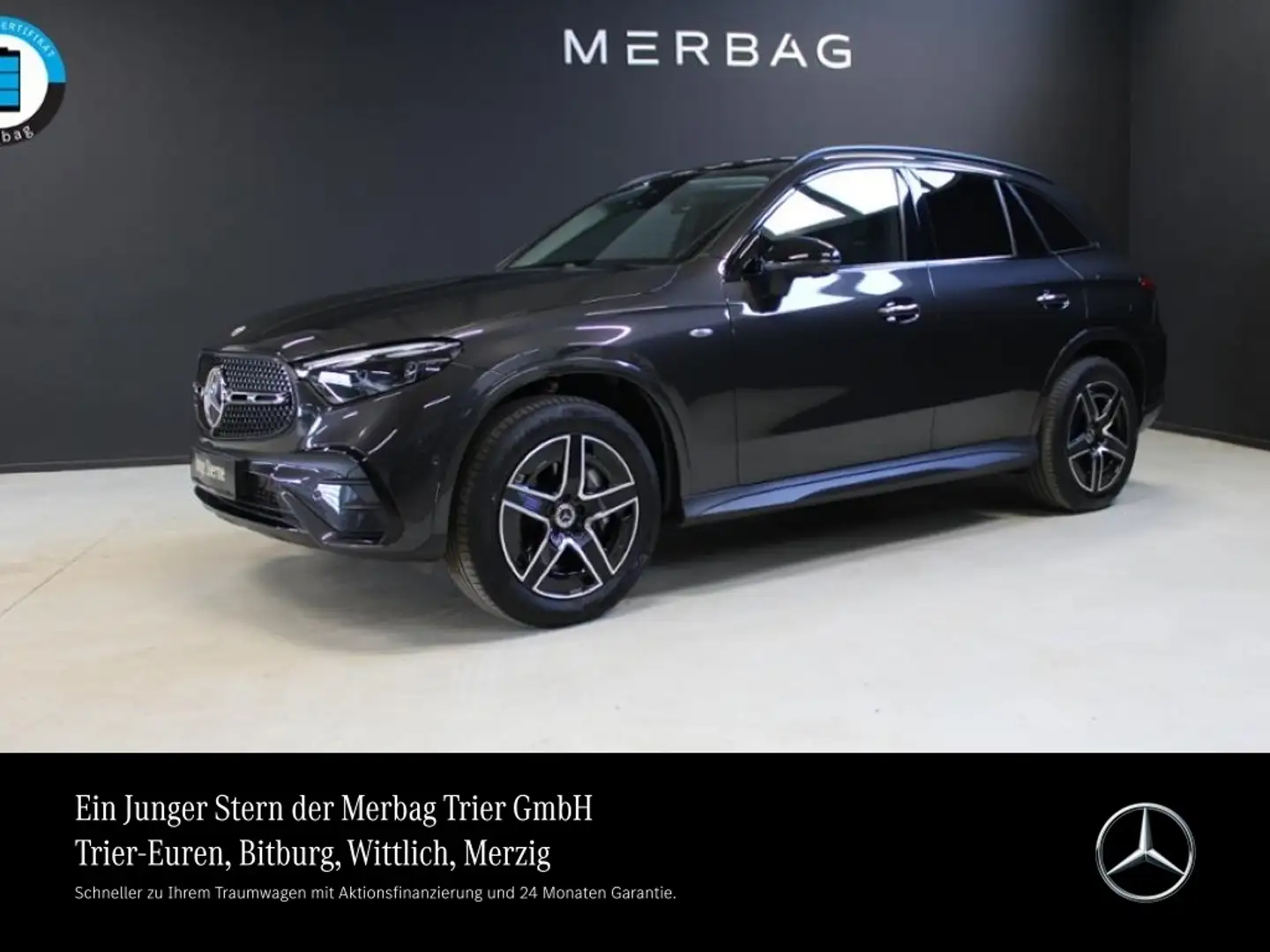 Mercedes-Benz GLC 300 e 4M *AMG Premium Night Pano Distro 360° Grau - 1