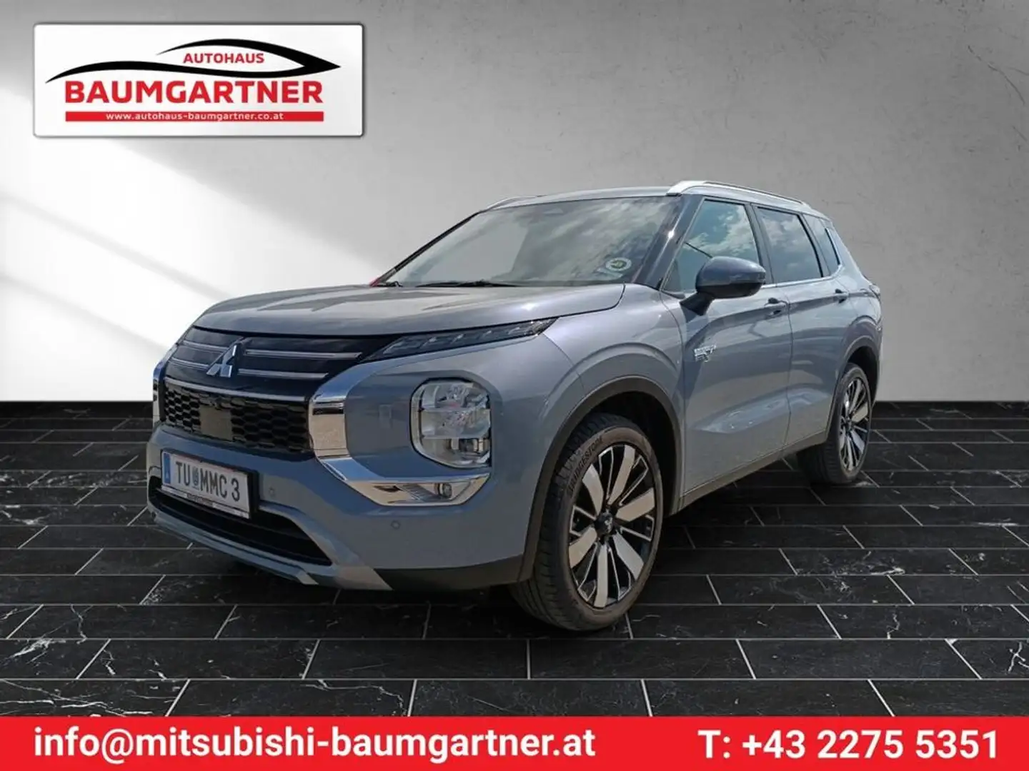 Mitsubishi Outlander Outlander 2,4 PHEV S-AWC Intense Gris - 1