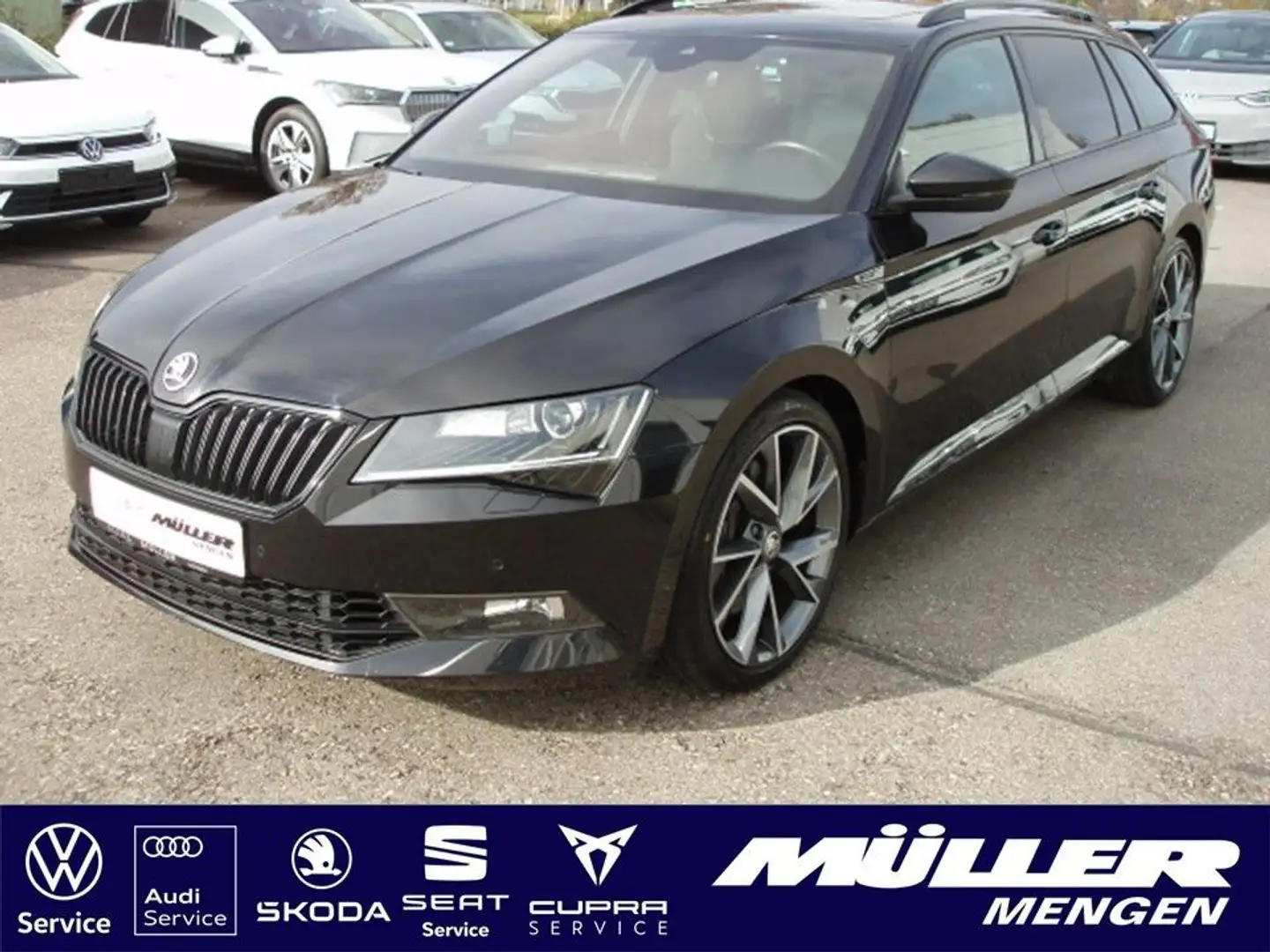 Skoda Superb Combi Sportline 4x4 AHK/KAMERA Schwarz - 1