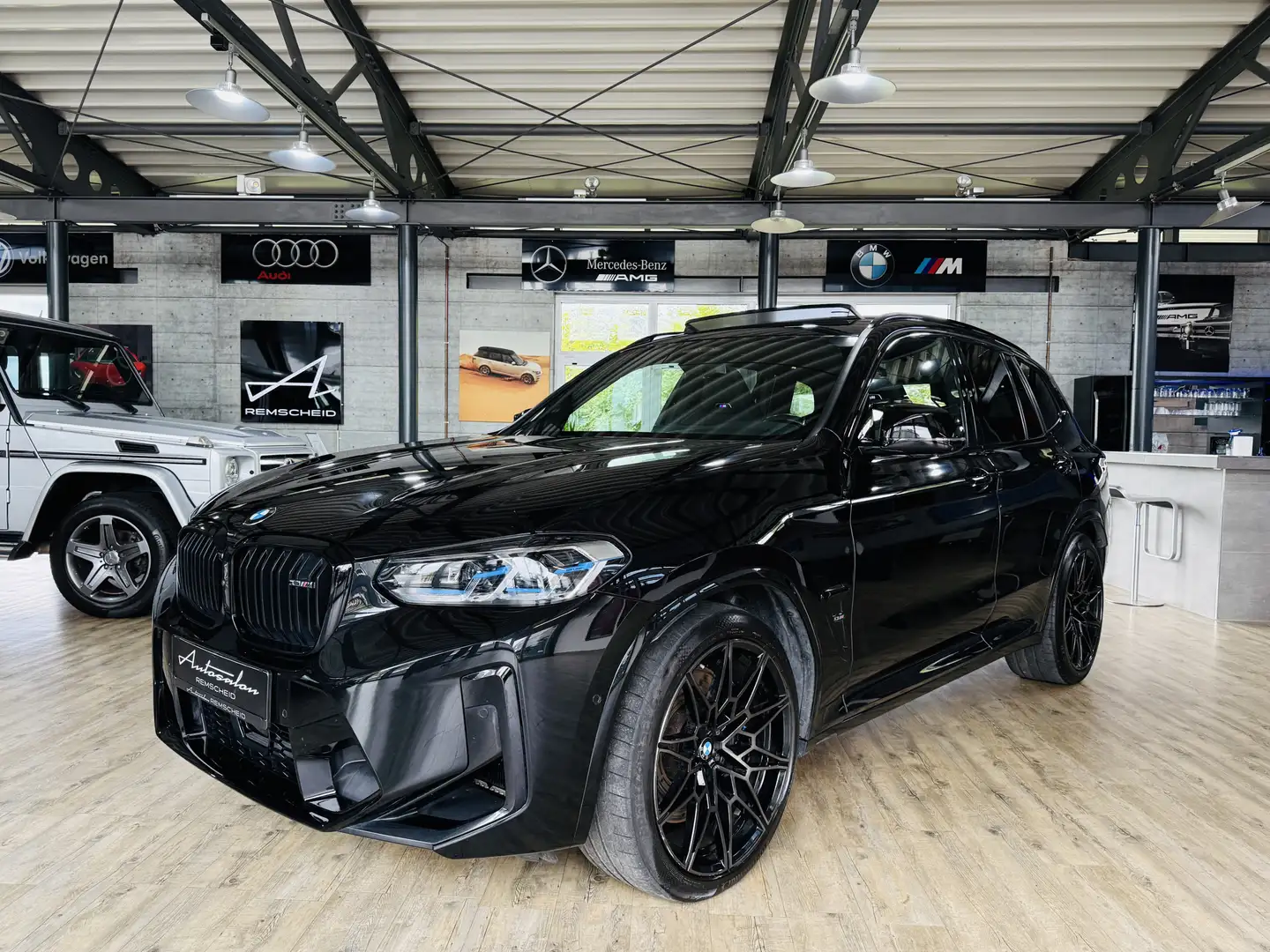 BMW X3 M Competition*PANO*360°KAM*AHK*LASER*ACC*HUD* Noir - 1
