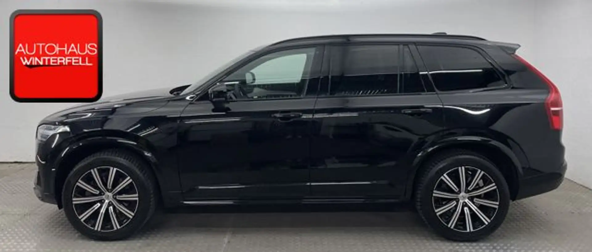 Volvo XC90 B5 D PLUS DARK AWD 7SITZ+PANO+AHK+360+MEMO+ Schwarz - 2