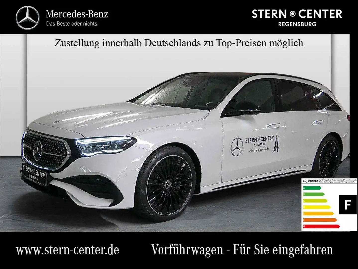 Mercedes-Benz E 450 d 4M T AMG+DIST+PANO+360°+DIGITAL LIGHT+++ Weiß - 1