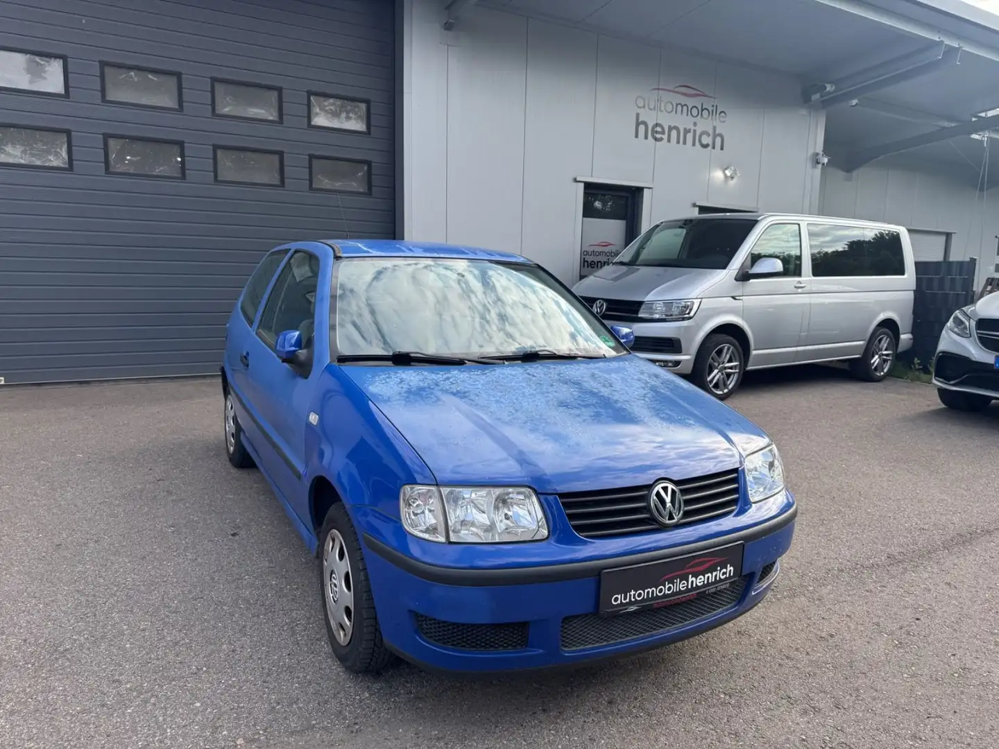 Volkswagen Polo 1.0 6N2,Tüv 04/2027!,2.Hand Blau - 1