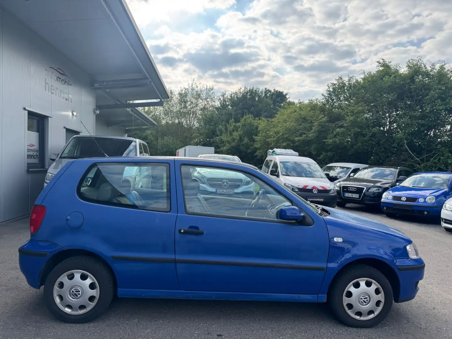 Volkswagen Polo 1.0 6N2,Tüv 04/2027!,2.Hand Blau - 2