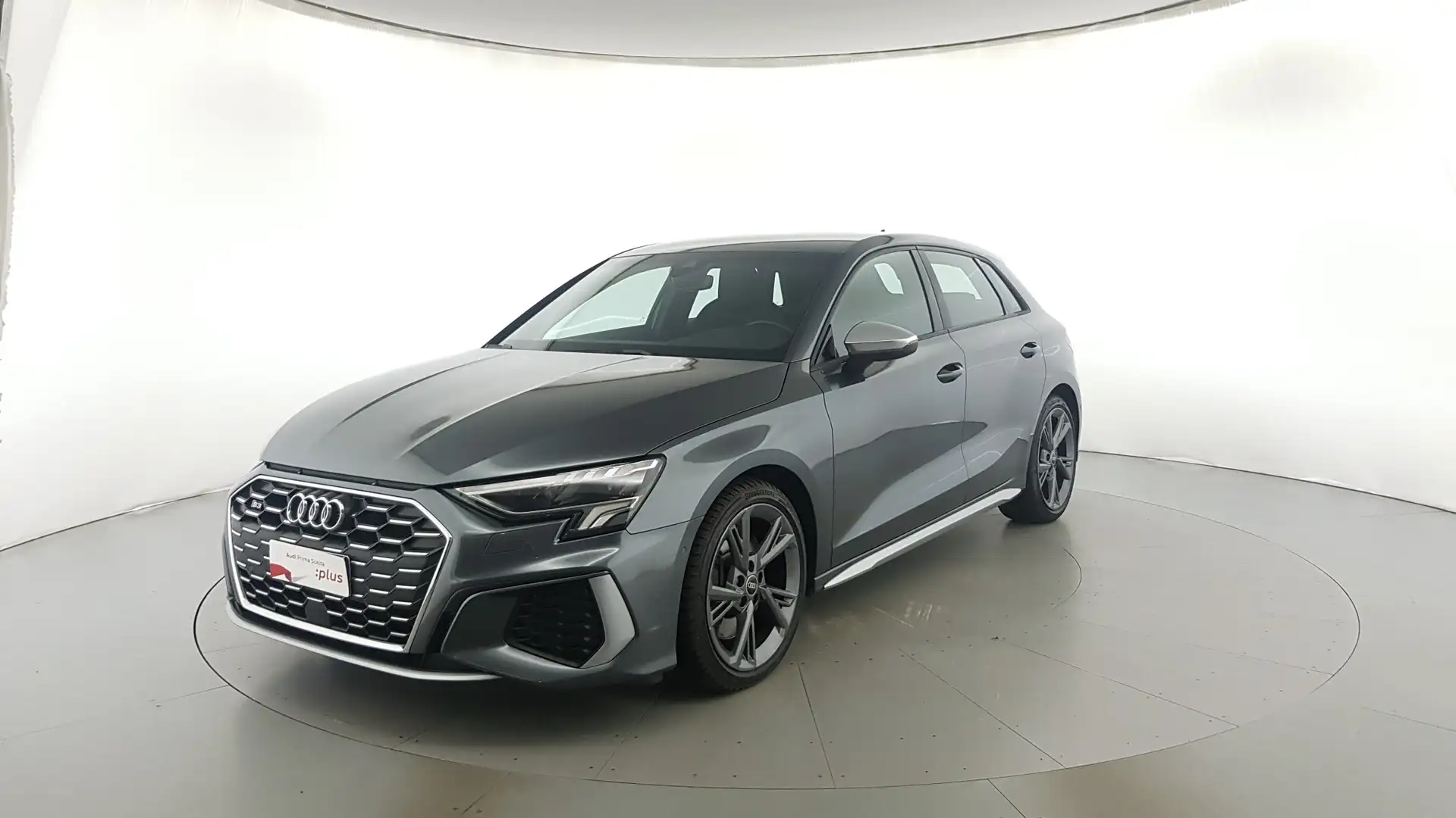Audi S3 A3 Sportback S3 2.0 tfsi quattro s-tronic Gris - 1