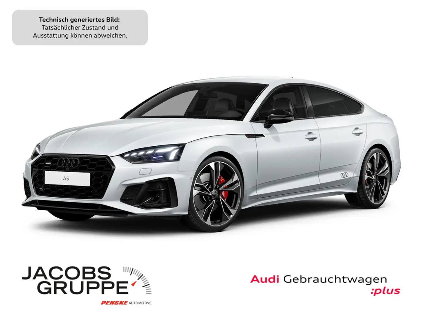 Audi A5 Sportback 45 TFSI quattro S line business Matrix*SH* Klima Weiß - 1