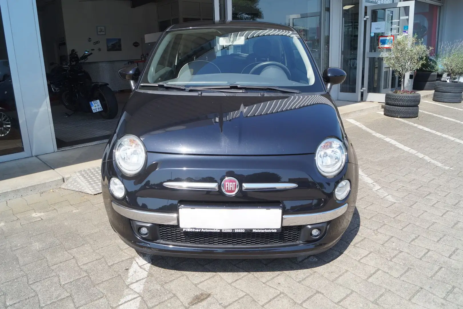 Fiat 500 *Klimaautomatik*PDC*Multilenkrad Schwarz - 2