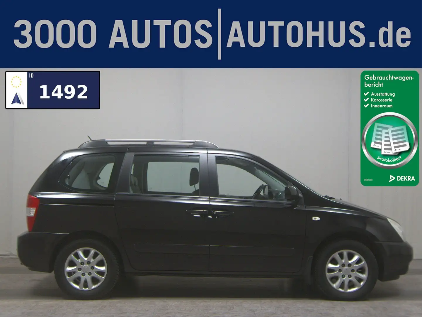 Kia Carnival 2.7 V6 Leder 7-Sitzer PDC HU 05/27 Negro - 1