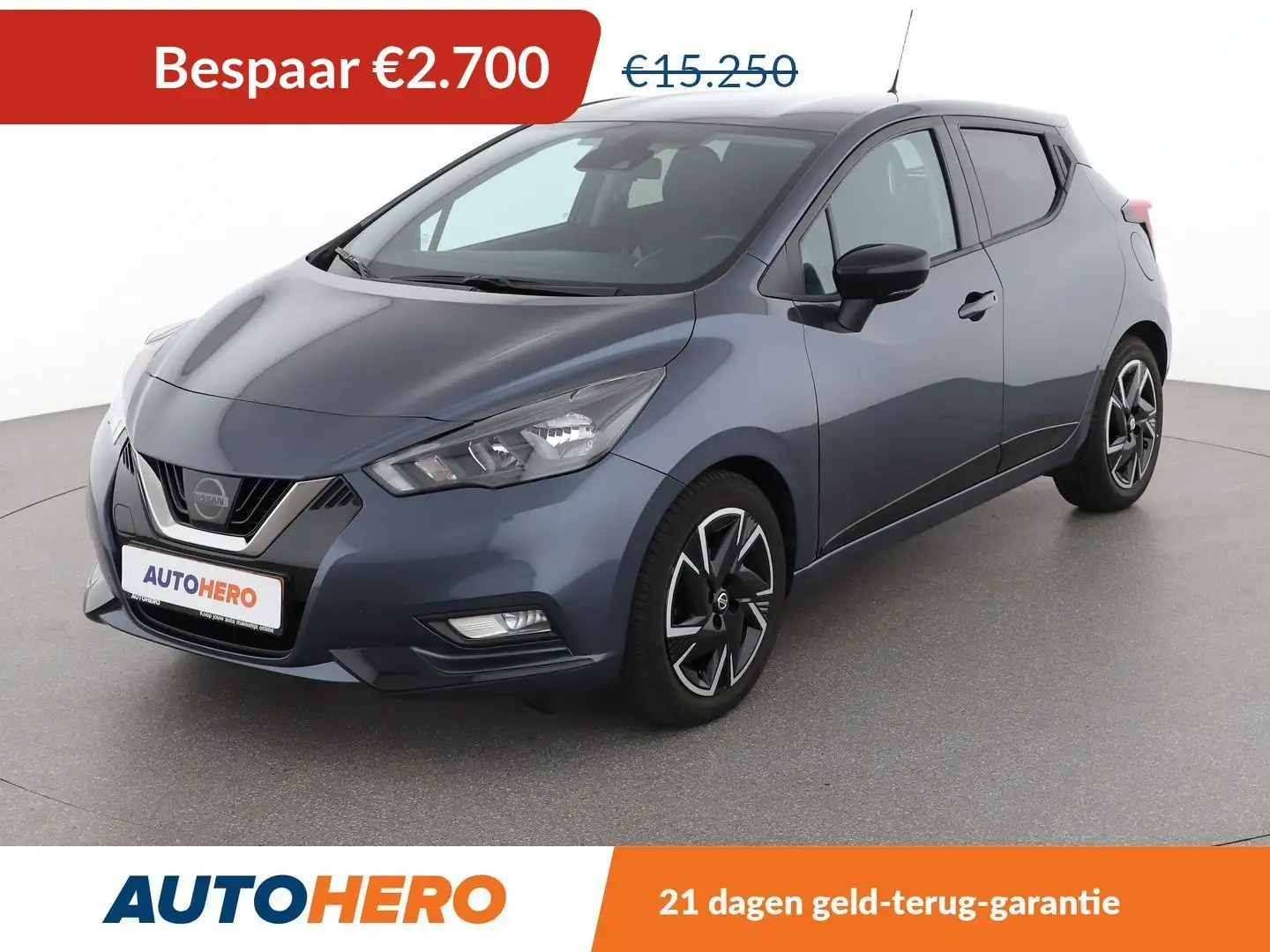 Nissan Micra 1.0 IG-T N-Design Grijs - 1