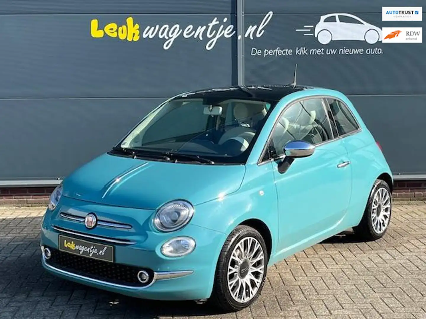 Fiat 500 1.2 Anniversario *cruise *p-sensor *panorama *16" Vert - 1
