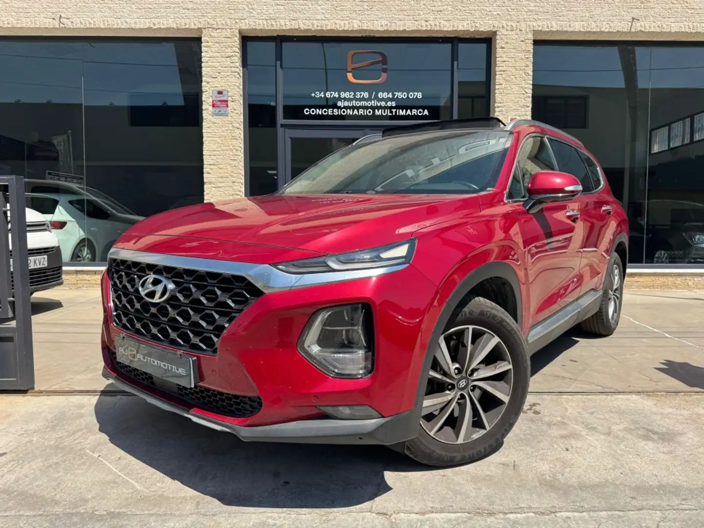 Hyundai SANTA FE Tm 2.2CRDi Tecno SR 4x2 Aut. Burdeos - 1