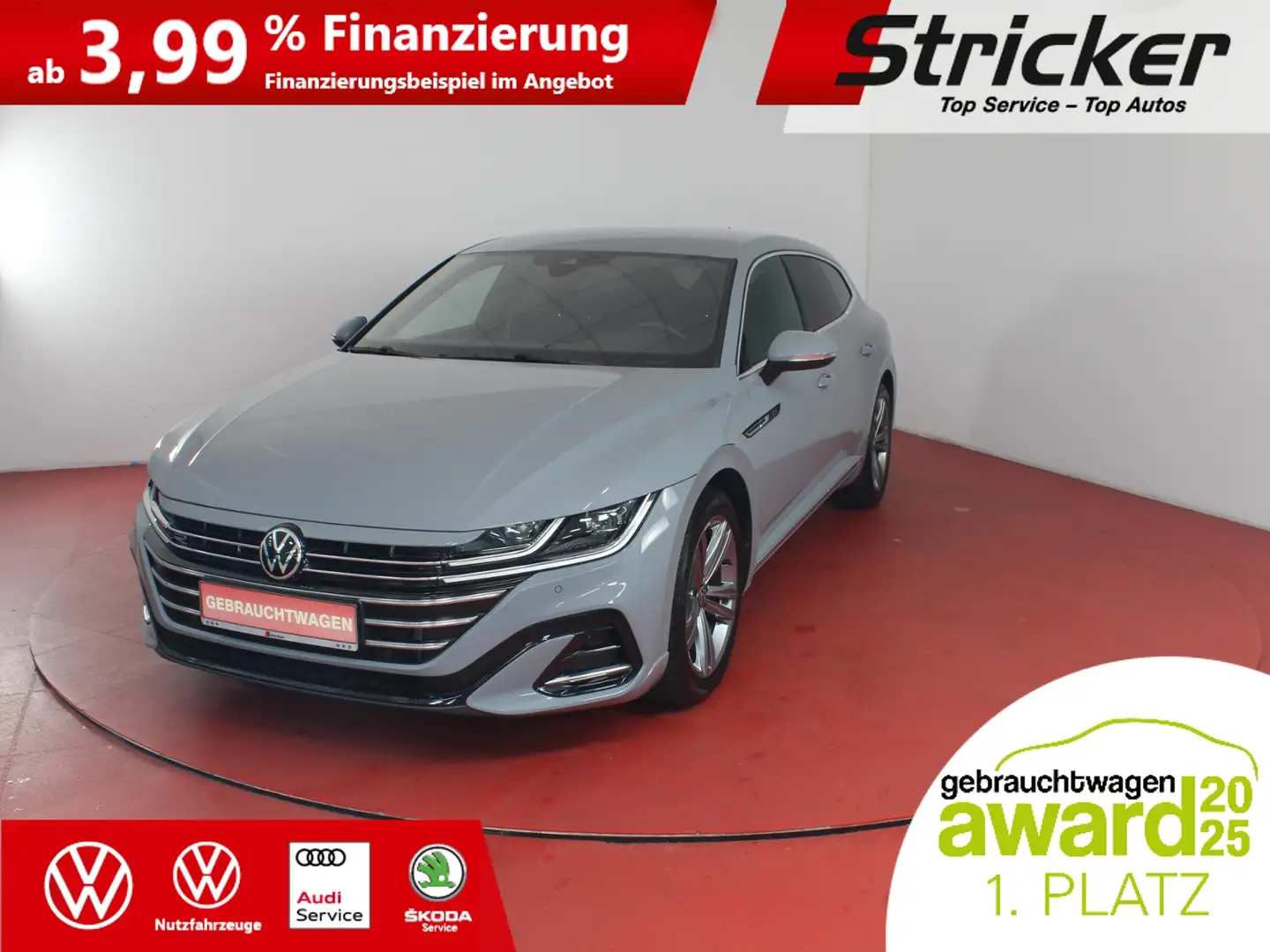 Volkswagen Arteon Shooting Brake R-Line 2.0TSI DSG 343,-ohne Anzahl Grigio - 2