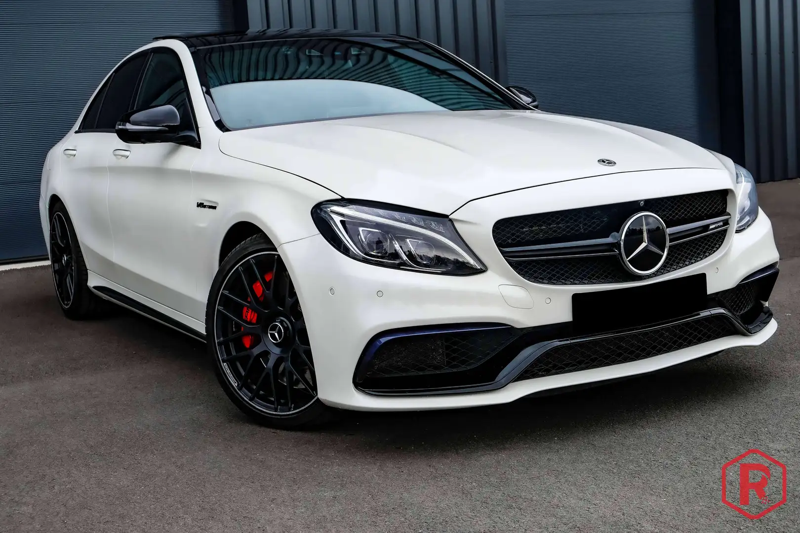 Mercedes-Benz C 63 AMG S 510pk Pano Burmester 360Camera Blanc - 1