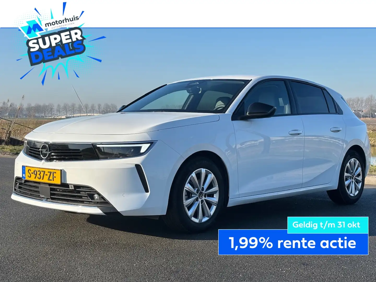 Opel Astra | EDITION | 110 PK | 10 TOUCHSCREEN | CARPLAY | Wit - 1