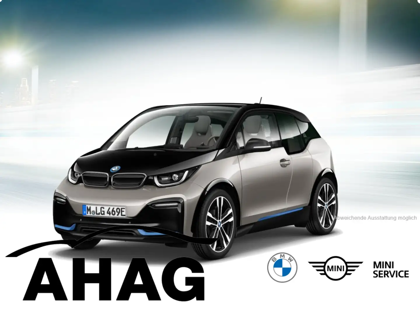 BMW i3 s (120 Ah), 135kW Navi Business Klimaaut. PDC Silber - 2