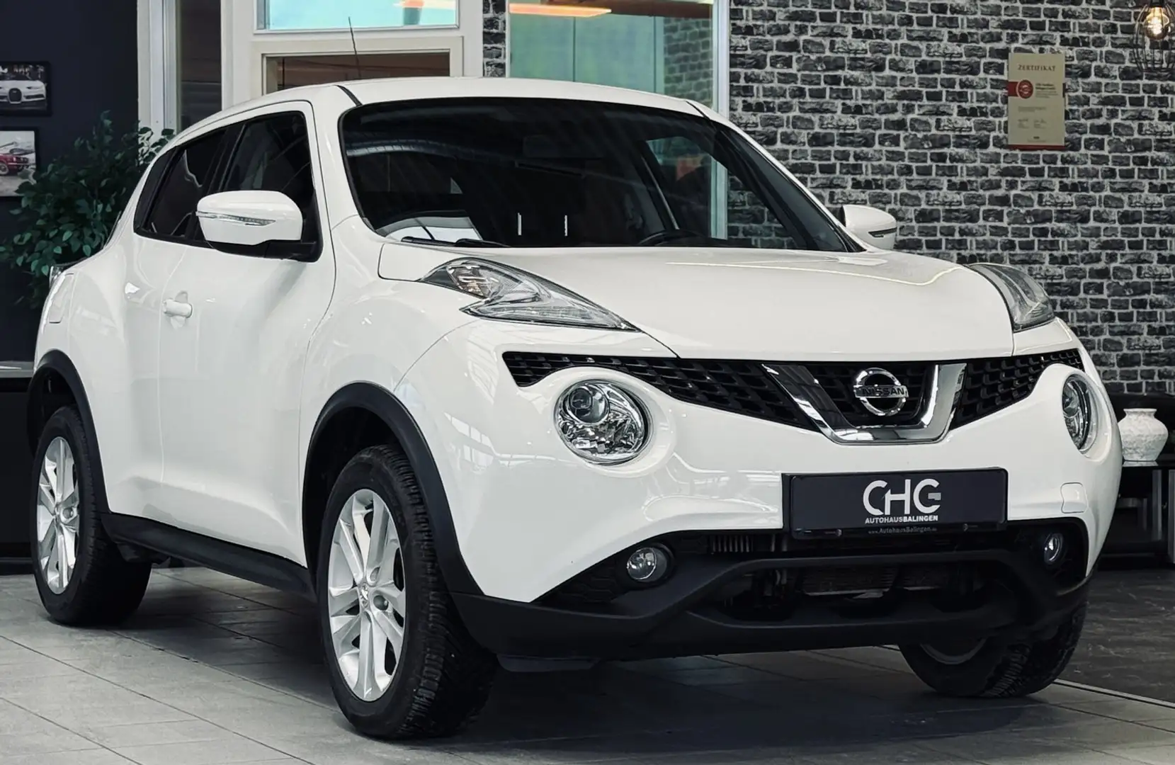 Nissan Juke Acenta NAVI|KAMERA|TEMP.|MFL| Weiß - 1