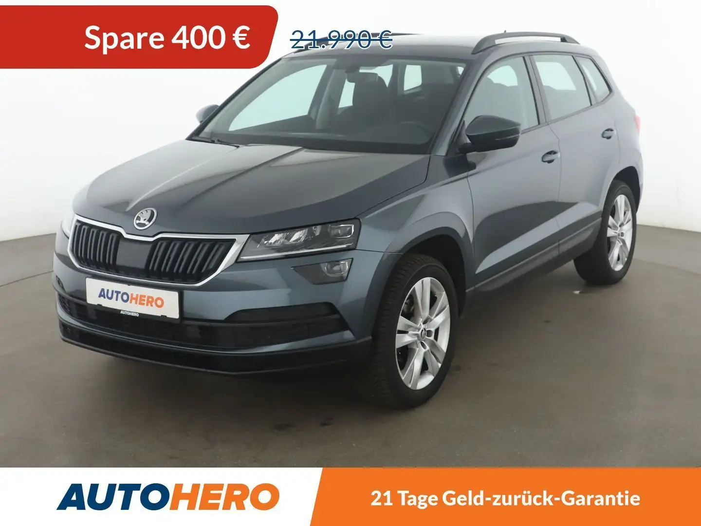 Skoda Karoq 1.5 TSI ACT Style Aut.*NAVI*LED*ACC*CAM*SHZ*PDC* Grau - 1