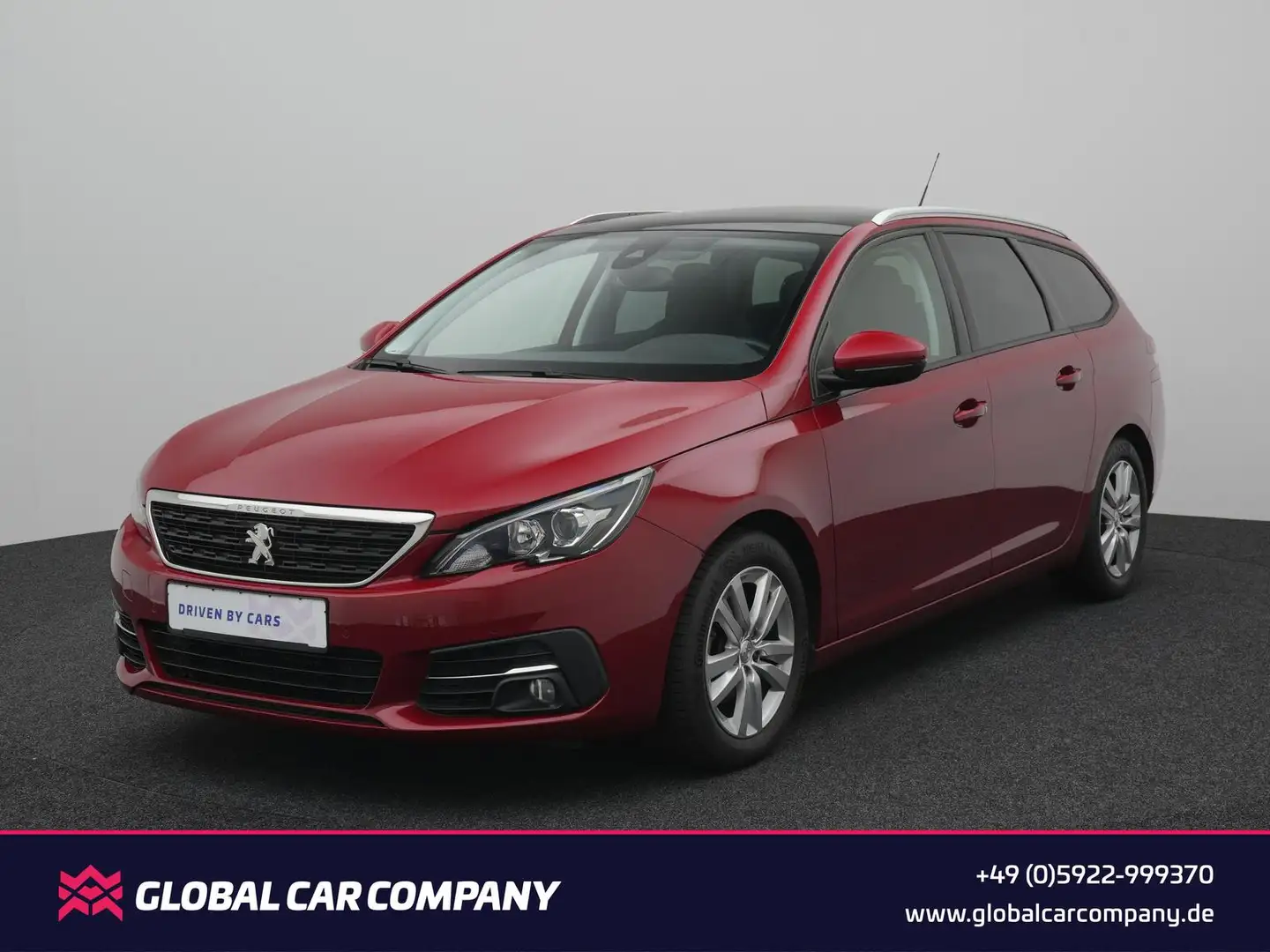 Peugeot 308 SW,TEMPO,PANO,APP,DAB,180°,AHK,SPURH,NAVI Rouge - 1